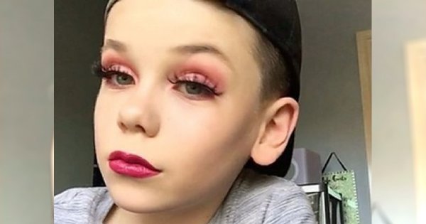 SZOK! 10-letni Brytyjczyk uczy na Instagramie, jak wykonać perfekcyjny makijaż! Widzieliście już to...?!