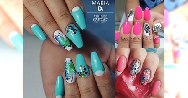 Manicure na lato 2017 - galeria pełna hipnotyzujących nowinek!