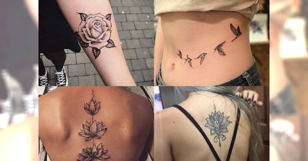 Motywy tatuażu, w których się zakochasz! 20 kobiecych motywów, które nigdy nie wyjdą z mody!