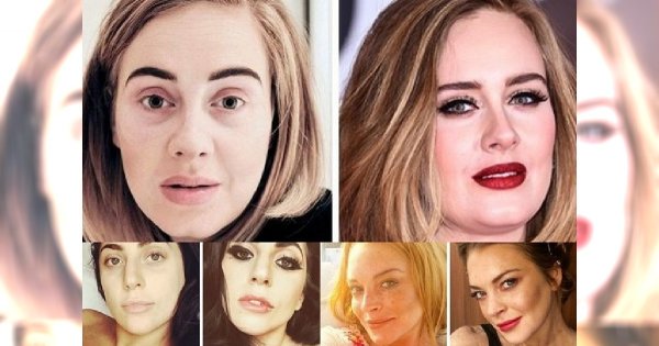13 hollywoodzkich gwiazd, które zaskoczyły nas swoim naturalnym pięknem! A może wolisz je w pełnym makijażu?