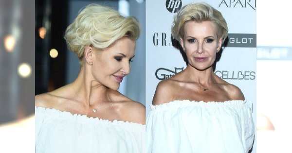 Joanna Racewicz pokazuje odkryty brzuch na Warsaw Fashion Street! To nie był dobry pomysł! [WPADKA]