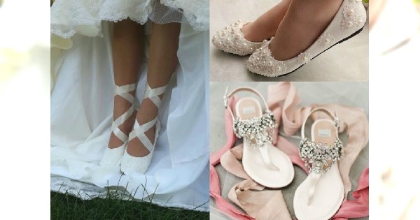 Do ślubu bez wysokiego obcasa? Zobaczcie BAJECZNE propozycje na buty ślubne na płaskim obcasie!