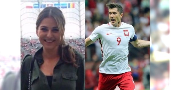 Anna Lewandowska kibicuje Robertowi na meczu z Rumunią! Fani: "Ale szprycha"