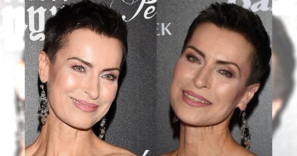 Danuta Stenka w kreacji Macieja Zienia zachwyciła elegancką i wyrafinowaną stylizacją.