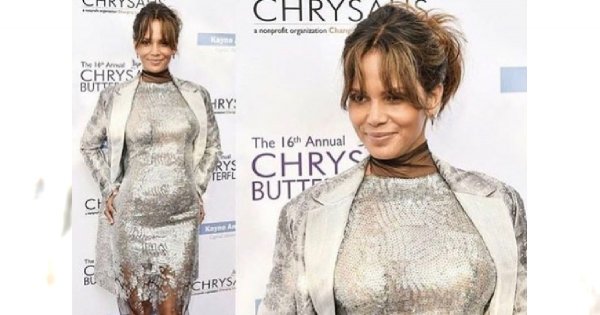 Halle Berry w kreacji polskiej projektantki Gosi Baczyńskiej! Tabloidy: jest w ciąży! Skomentowała!