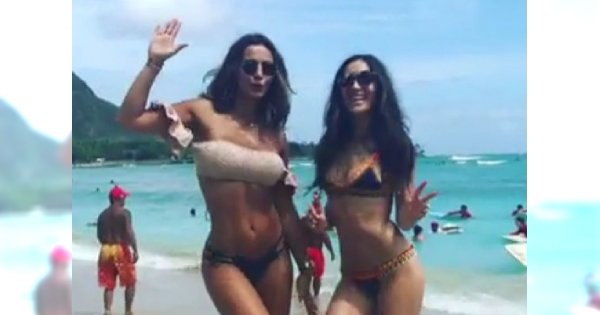 Marina Łuczenko i Sara Boruc w bikini na wspólnych wakacjach. Która ma lepsze ciało?
