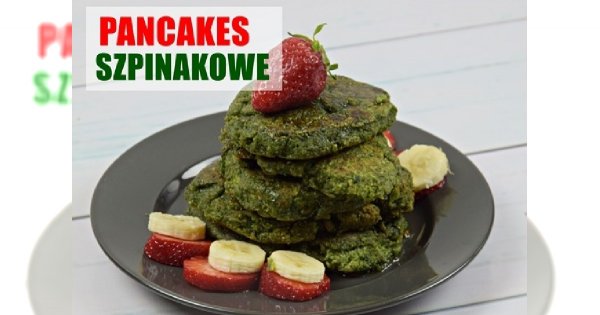 Przepyszne i lekkie pancakes szpinakowe z płatków owsianych