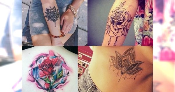 Pokochasz te tatuaże! Modne, kobiece, intrygujące motywy 2017!