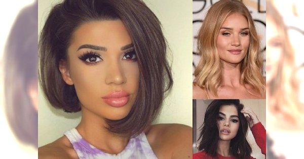 Galeria fryzur dla włosów średniej długości - garść modnych inspiracji 2017!