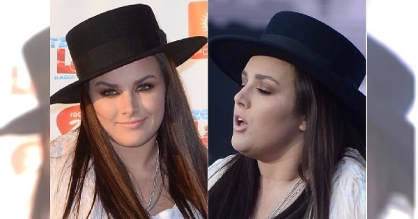 Ewa Farna w Kołobrzegu. Tego okrycia wierzchniego musiała chyba BARDZO ŻAŁOWAĆ