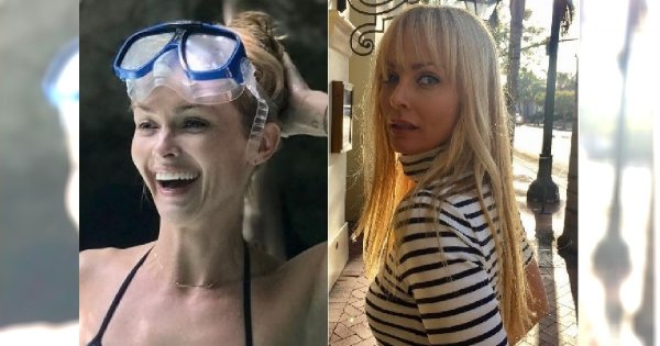 47-letnia Izabella Scorupco na plaży w bikini. Fani: Czas się dla pani zatrzymał