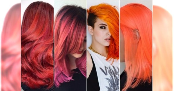 Letnie uderzenie koloru: mango, mandarynka, flamingo, sunset. KOLORY WŁOSÓW, którym się nie oprzecie!