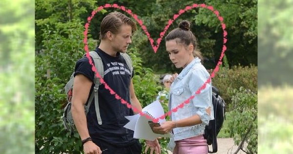 Olga Bołądź i Sebastian Fabijański czytają Kochanowskiego. Nie mógł oderwać od niej wzroku i rąk!
