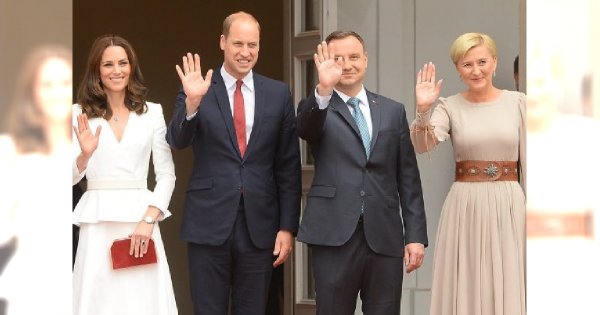 Książę William i księżna Kate w Polsce! Zobaczcie, jak wyglądali!