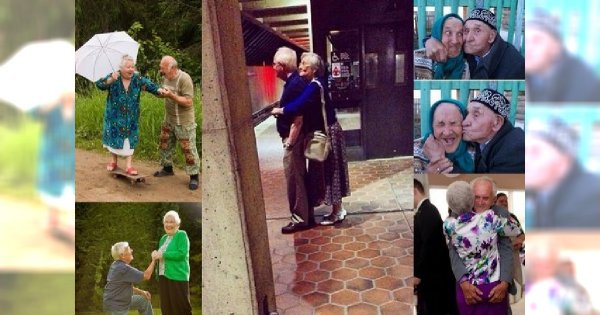 Ci starsi ludzie wiedzą, czym jest prawdziwa miłość! Wyjątkowa galeria, która wzrusza i chwyta za serce!