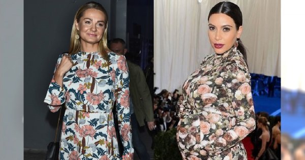Kwiatowa Małgorzata Socha na pokazie BIZUU. Kogoś Wam przypomina?