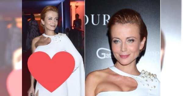 Katarzyna Zielińska w ZAAWANSOWANEJ CIĄŻY. "Białe pogrubia. We dwoje raźniej"