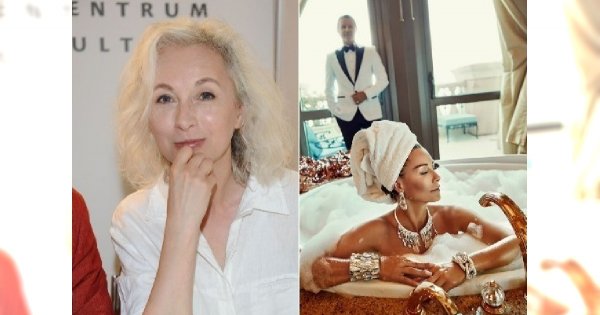 Manuela Gretkowska ostro o złotej sesji Rozenek i Majdana. "SZATNIARZ I SPRZĄTACZKA. Styl arabskiego szejka"