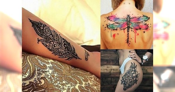 TATUAŻE 2017/2018: hipnotyzujące, mega kobiece motywy!