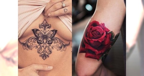 TATUAŻE 2017/2018: czarujące, mega kobiece motywy!