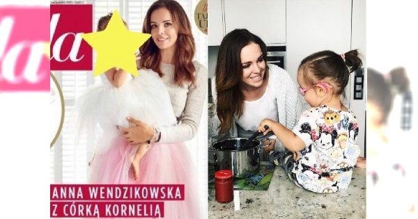 Anna Wendzikowska pokazała córkę w "Gali"! Dziennikarka wyznała, że Kornelia cierpi na poważną chorobę