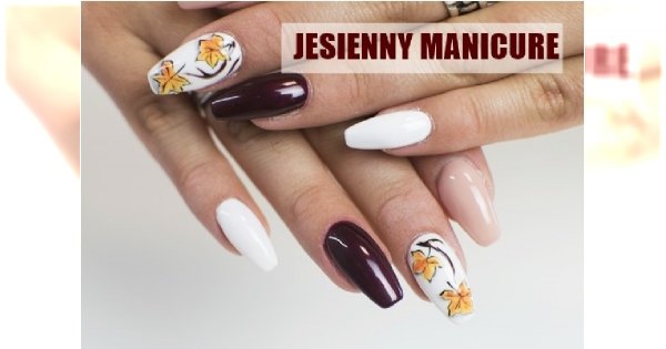 Jesienny manicure z listkiem - zobacz, jak go wykonać!