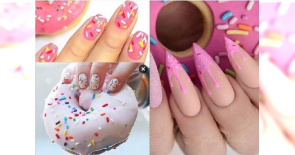 Manicure 2017: paznokcie jak... DONUTY? Galeria obowiązkowa dla miłośniczek słodkości!