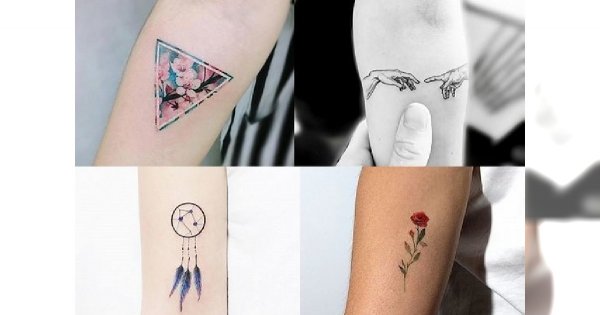 Małe tatuaże dla dyskretnych kobiet - bardzo urocze i dziewczęce wzory, jakich jeszcze nie widziałaś