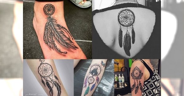 Dream catcher tattoos - najmodniejsze inspiracje na tatuaż, który robi furorę