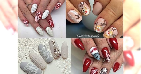 16 pomysłów na świąteczny manicure. Tak uroczych wzorków jeszcze nie widziałaś