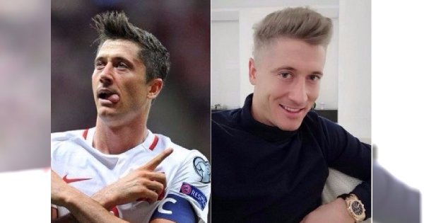 Robert Lewandowski przefarbował się NA BLOND! "Czasem musisz coś zmienić"