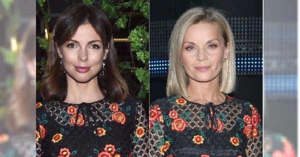 Małgorzata Foremniak i Karolina Gorczyca w takiej samej sukience. Wyglądały ZUPEŁNIE INACZEJ