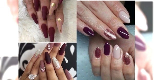 Manicure 2017: Bordo, róż i złoto. Idealne propozycje na listopadowy manicure