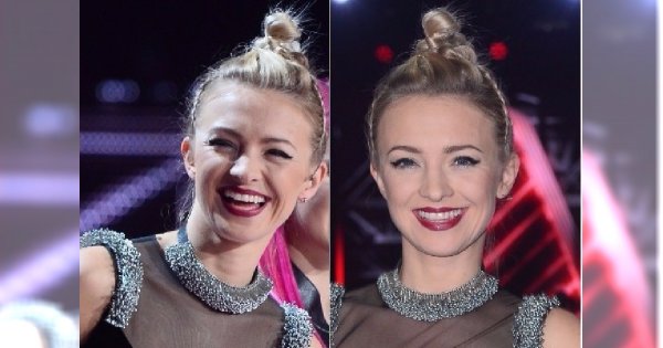 Barbara Kurdej-Szatan coraz odważniejsza! Na finał "The Voice" założyła sukienkę z PRZEŚWITUJĄCYMI wstawkami na PIERSI