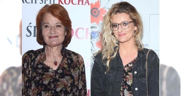 Zofia Zborowska (córka) i Maria Winiarska (mama) W TEJ SAMEJ SUKIENCE. "Ta kiecka ma ponad 40 lat"