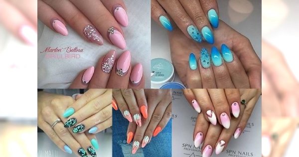 TOP 37 stylowych wzorków manicure modnych przez cały rok