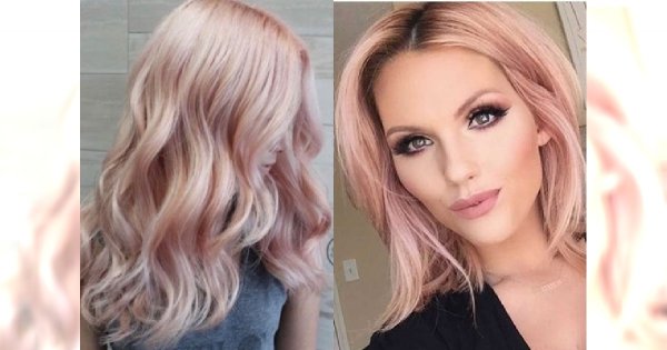 Odcienie ROSE GOLD, które ubóstwiamy! Koloryzacja idealna dla blondynek