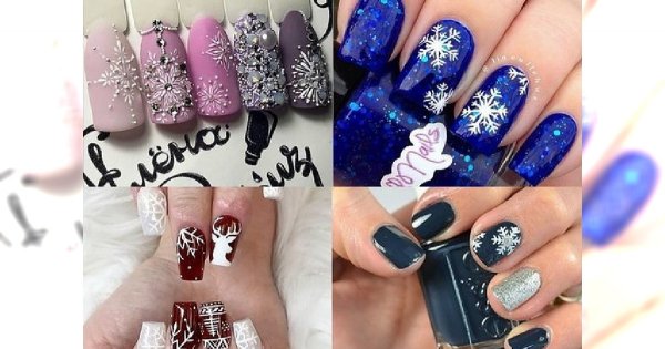 Śnieżny manicure - pomysły na zimowe zdobienia, które nigdy się nam nie znudzą