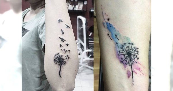 Tatuaż dmuchawiec – najnowsze inspiracje z wzorem, który robi furorę