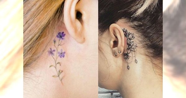 Tatuaż w okolicy ucha - urocze i kobiece motywy, które pokochacie