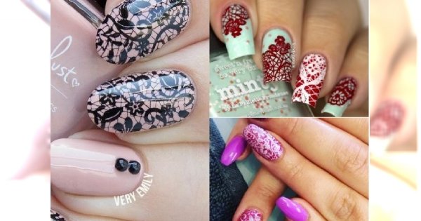 Manicure 2018: Paznokcie z koronką powracają! Zobacz najnowsze propozycje