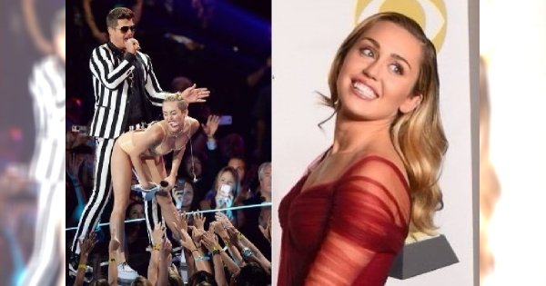 Grammy 2018: Miley Cyrus w tej kreacji była nie do poznania! Pasuje jej ten styl?