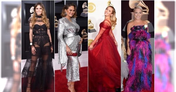 Najpiękniejsze kreacje gwiazd z GRAMMY 2018. Beyonce, Lady Gaga i Rita Ora wygrywają imprezę!