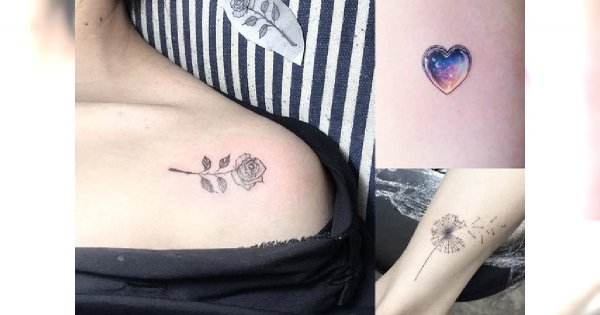 Małe tatuaże 2018 - można się w nich zakochać!