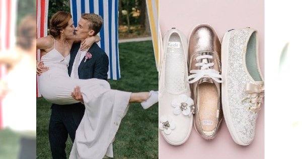 Nowy trend: Znana firma zrobiła kolekcję trampek ślubnych! Hot or not?