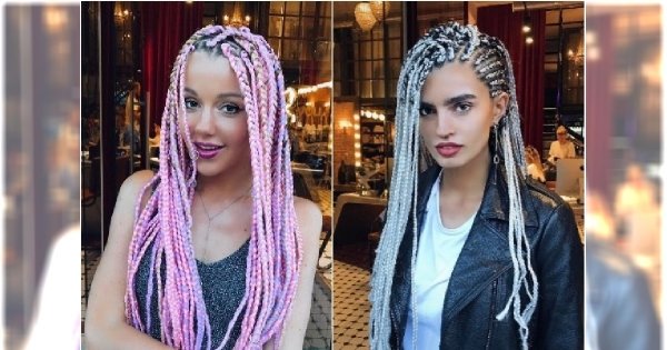 Afrykańskie warkoczyki BOX BRAIDS to hit wśród fryzur! Zobaczcie, jak je zrobić na prostych włosach