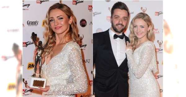TELEKAMERY 2018: Basia Kurdej-Szatan niczym ANIOŁ! To była jedna z najpiękniejszych kreacji gali