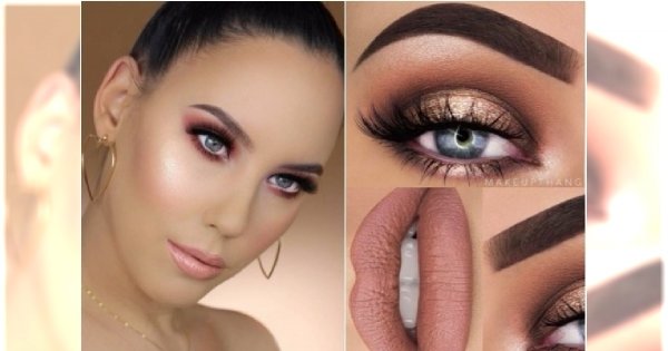 Makijaż w świeżych odcieniach różu i rose gold. Wypróbujcie w walentynki!