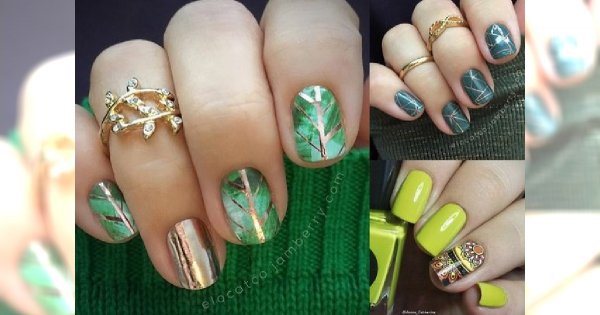 Zielony manicure - najlepsze pomysły na wiosenne zdobienie paznokci
