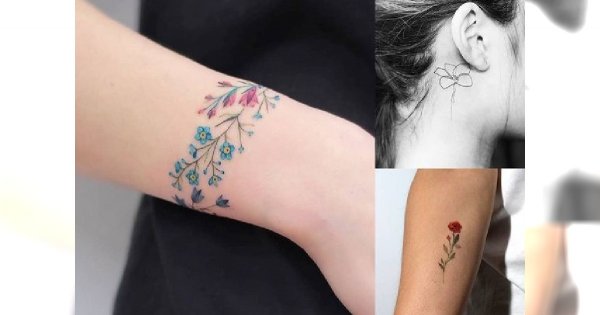 Małe tatuaże z najmodniejszymi motywami tego roku - galeria